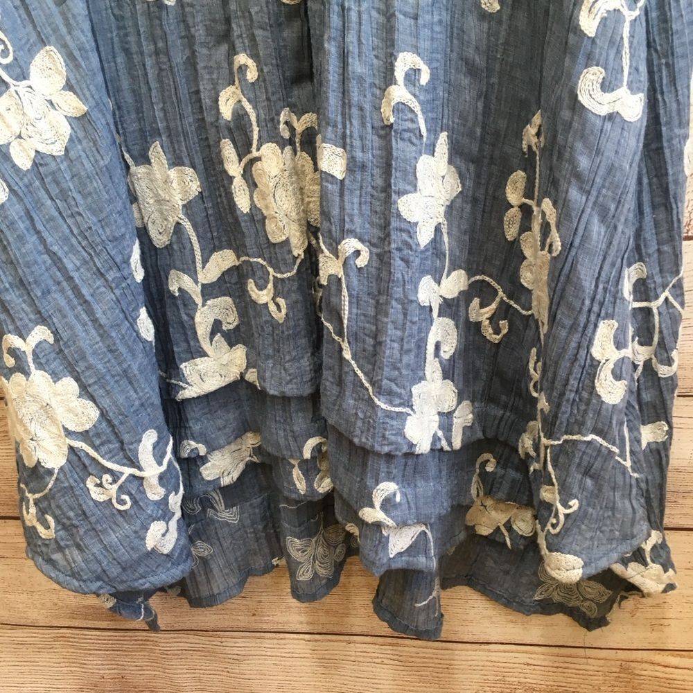 ANTHROPOLOGIE ISABELLA SINCLAIR‎ TILLIE EMBROIDERED DRESS - Picture 7 of 9